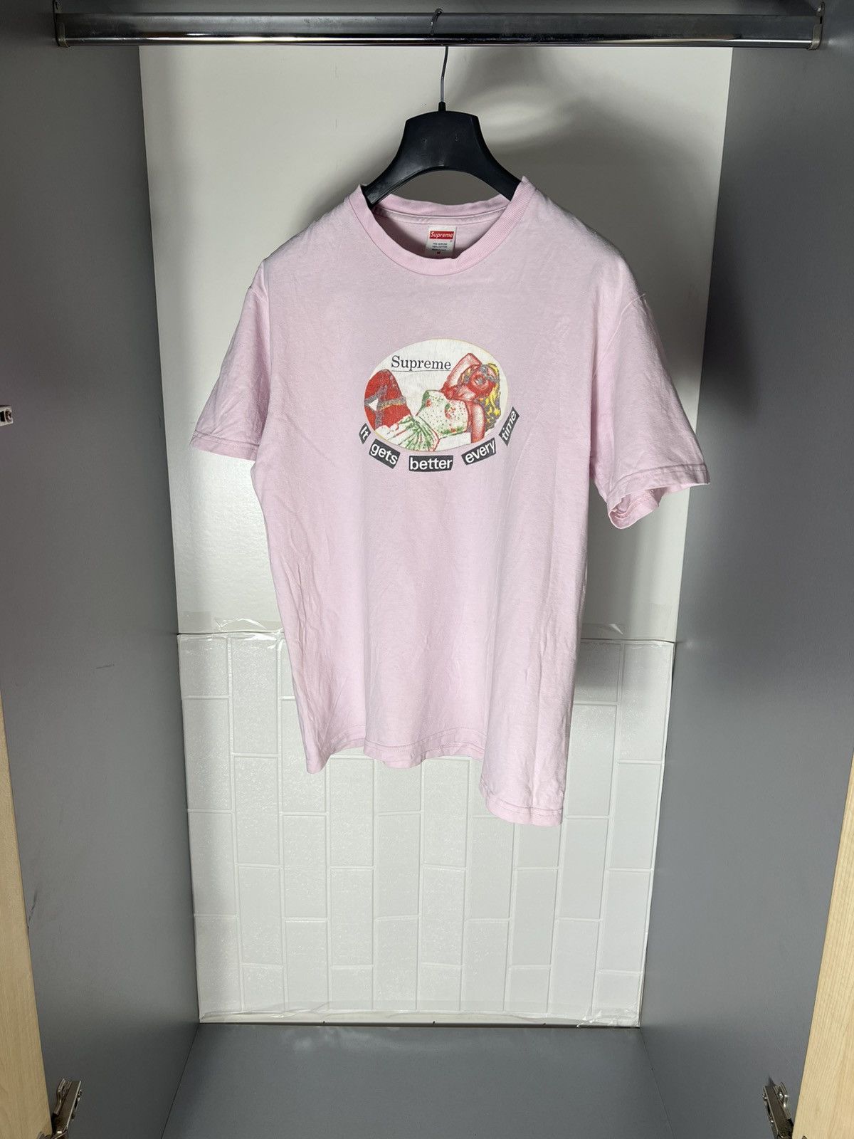 Supreme × Vintage VERY RARE SUPREME BIG LOGO BOX T-SHIRT DESIGNER JAPAN STYLE Size US M / EU 48-50 / 2 - 4 Thumbnail