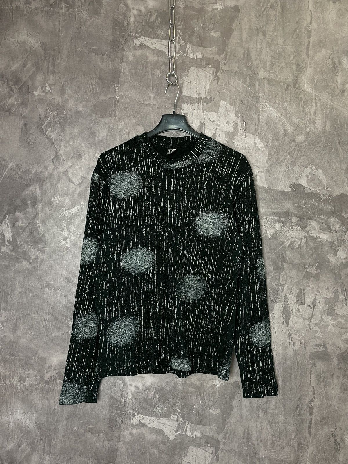 Japanese Brand × Vintage Vintage Y2k AOP Long Sleve Avant Garde Size M / US 6-8 / IT 42-44 - 1 Thumbnail
