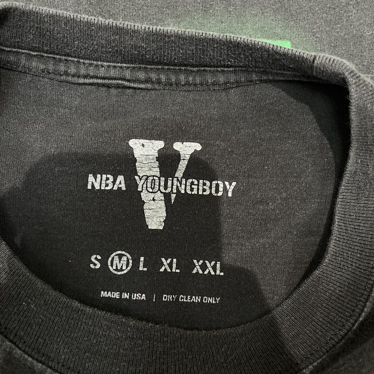 Vlone Vlone x YoungBoy NBA Tee Black Size US M / EU 48-50 / 2 - 5 Thumbnail
