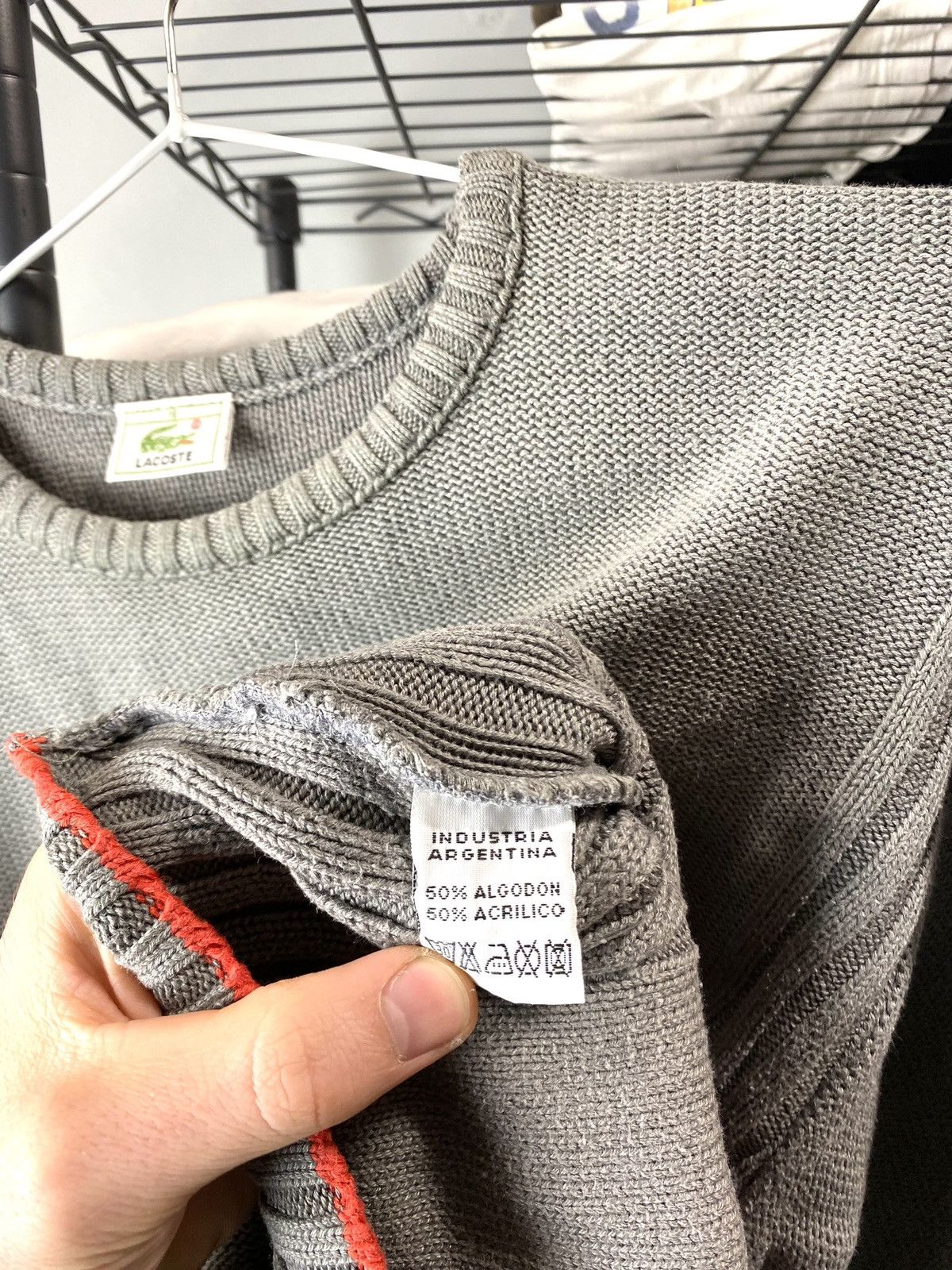 Lacoste 💥90’s Vintage Lacoste Knit Sweater Size US S / EU 44-46 / 1 - 6 Thumbnail