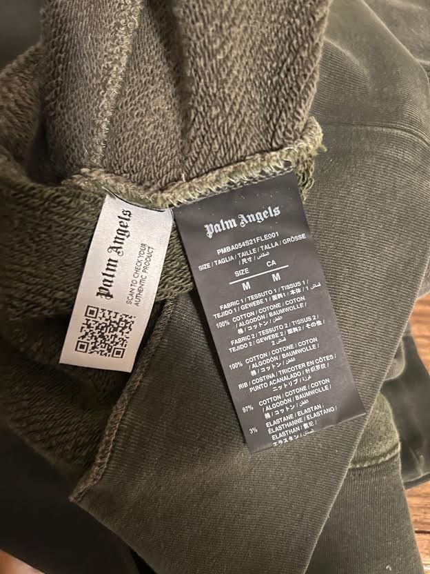 Palm Angels Palm Angels Military Patchwork Sweatshirt Size US M / EU 48-50 / 2 - 8 Thumbnail