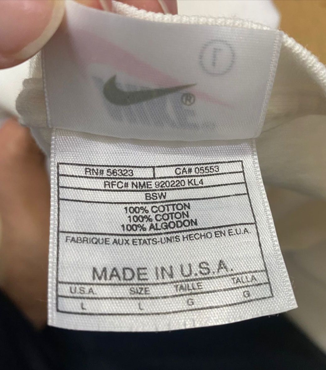 Nike 💥Best Offer💥Vintage 90s Nike Micheal Jordan Tshirt Size US L / EU 52-54 / 3 - 9 Thumbnail