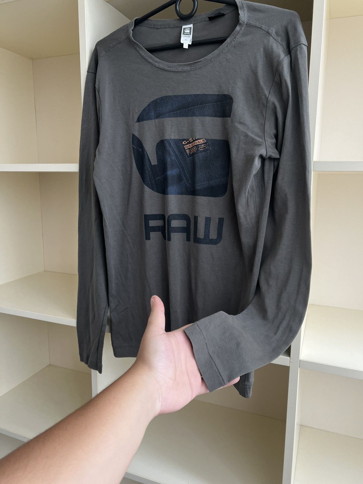 G-Star Vintage G Star Raw Long Sleeve Tee Size US L / EU 52-54 / 3 - 9 Thumbnail