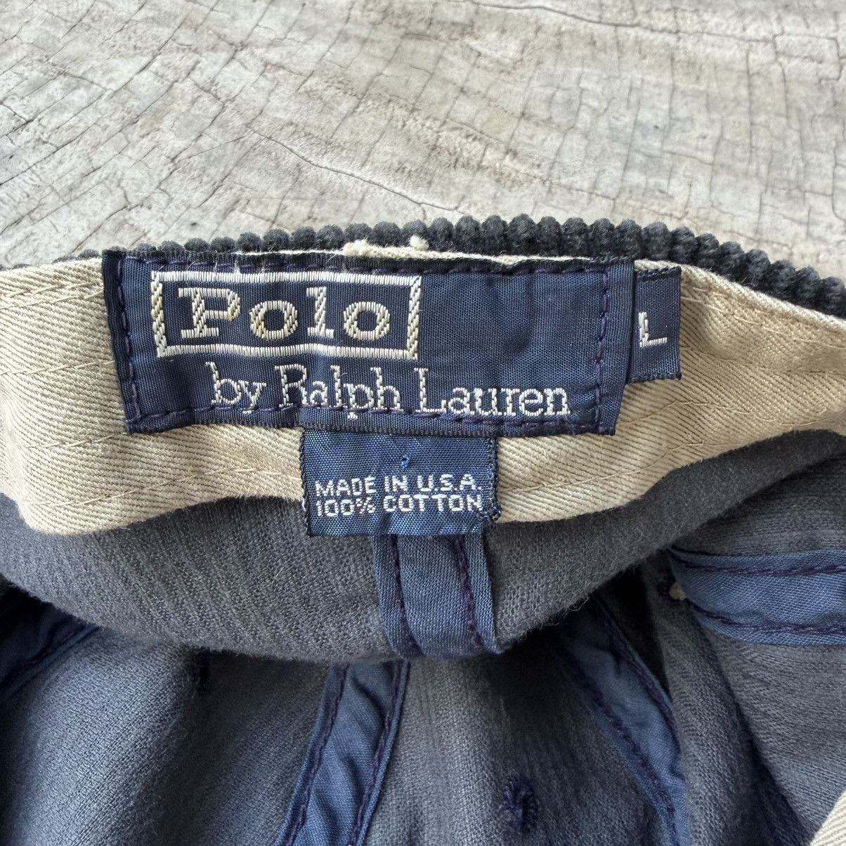 Polo Ralph Lauren Vintage 90s Polo Ralph Lauren Corduroy LongBill Hunting Hat Size ONE SIZE - 3 Thumbnail