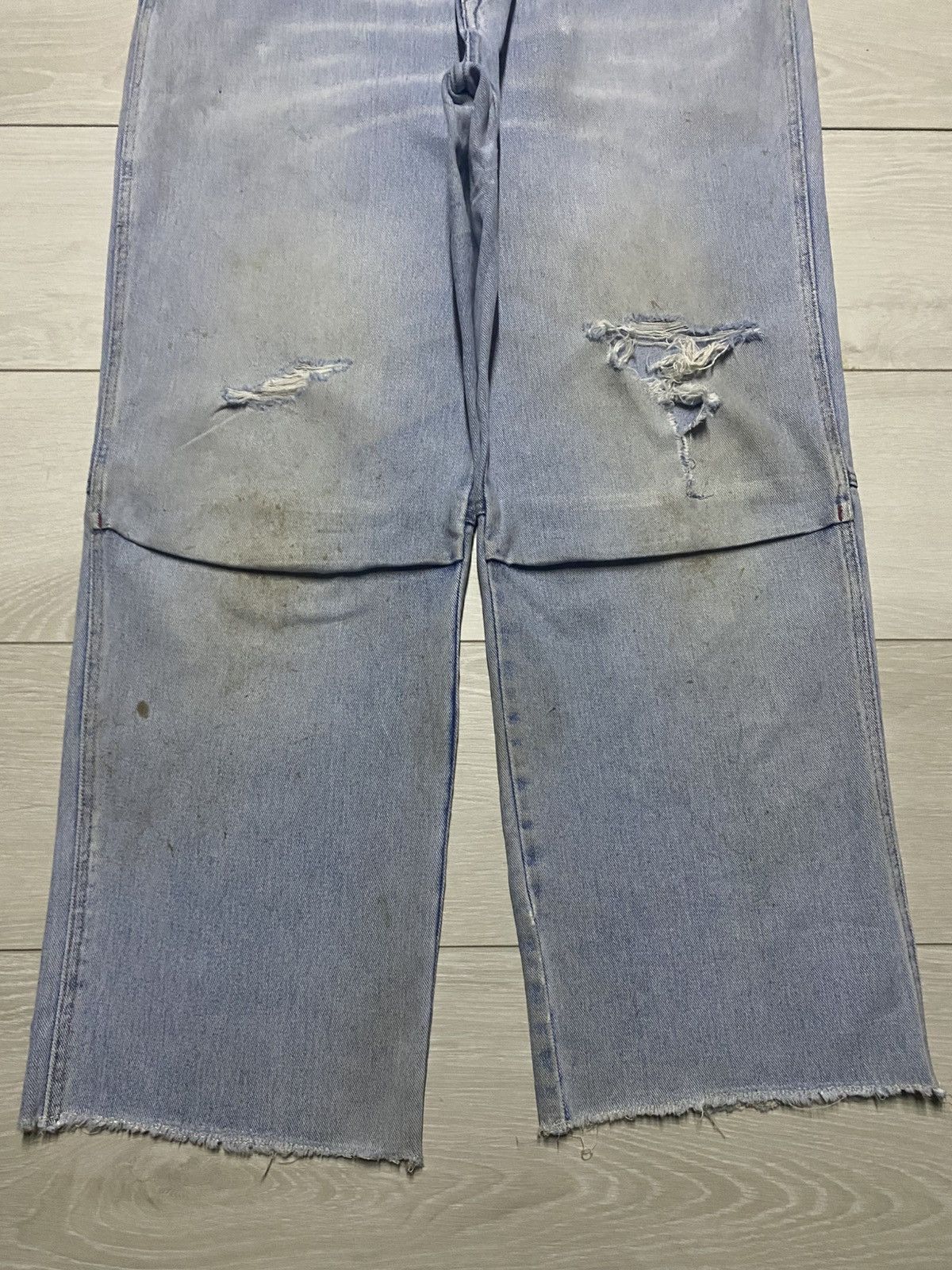 Japanese Brand Vintagw Japanese Brand DJ Honda Light Wash Baggy Jeans Size US 32 / EU 48 - 5 Thumbnail
