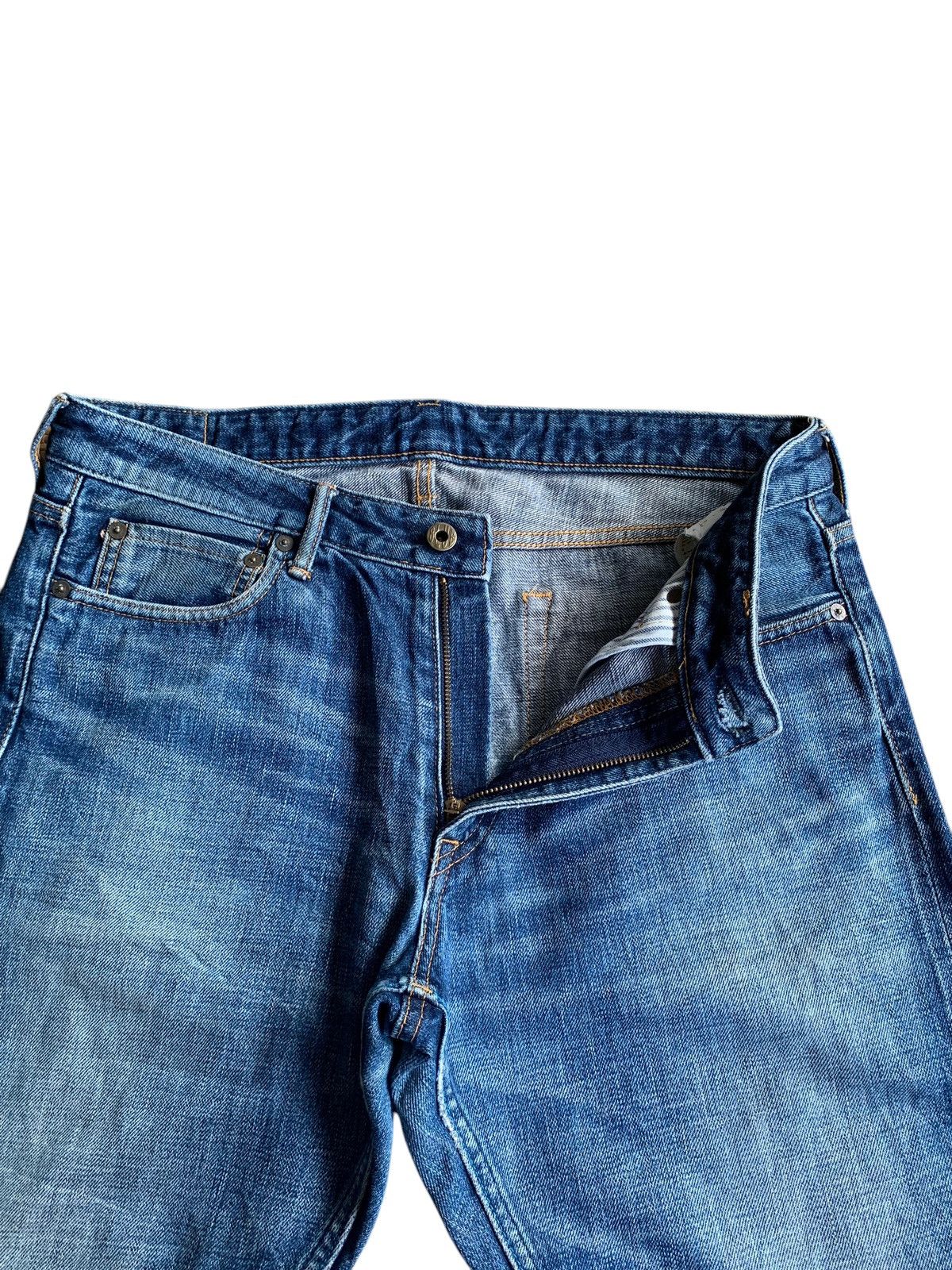 Japanese Brand × Kapital × Vintage JAPAN BLUE JEANS SELVEDGE DISTRESSED DENIM Size US 33 - 16 Thumbnail