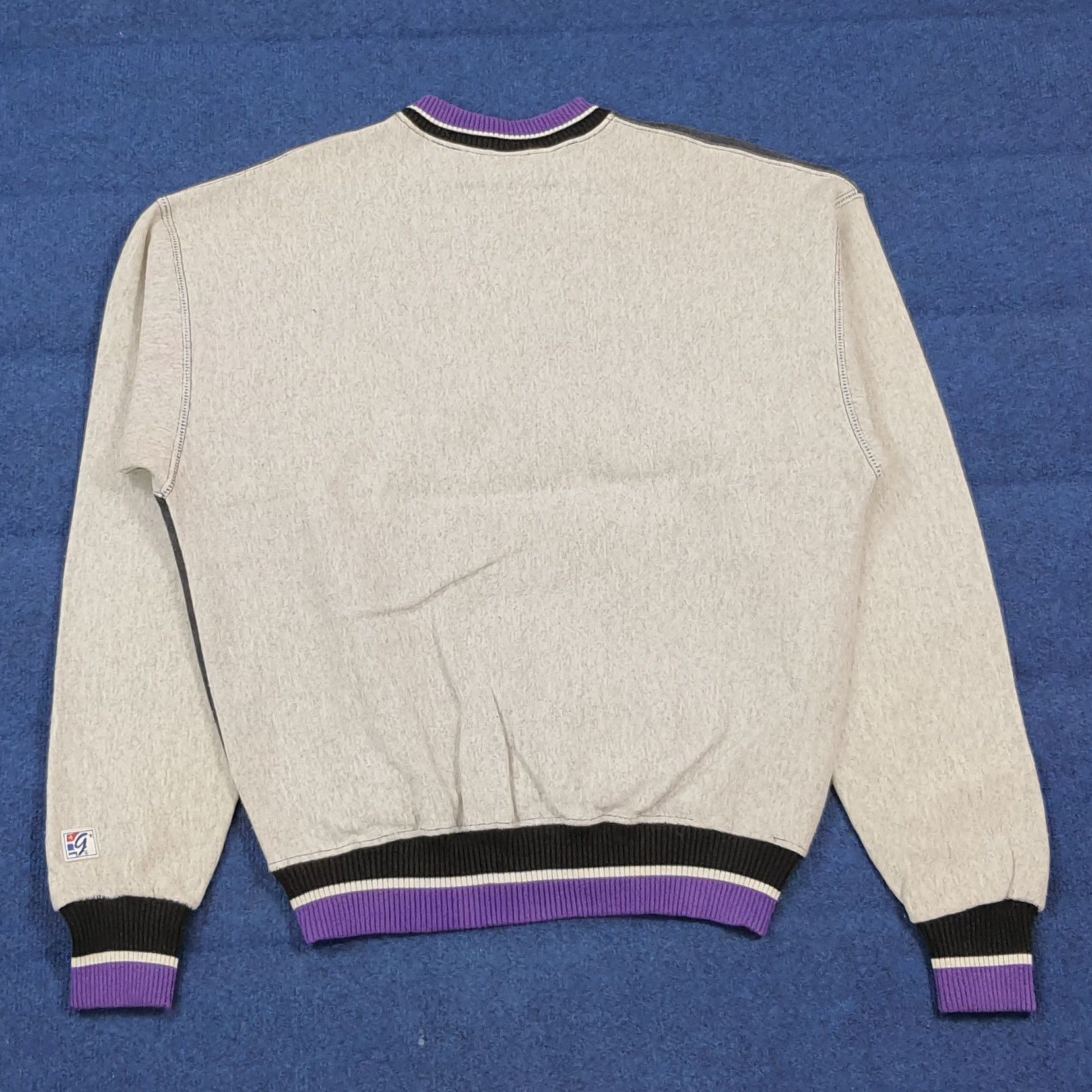 The Game 90s Colorado Rockies Sweatshirt Retro MLB Baseball C290N7 Size US L / EU 52-54 / 3 - 4 Thumbnail