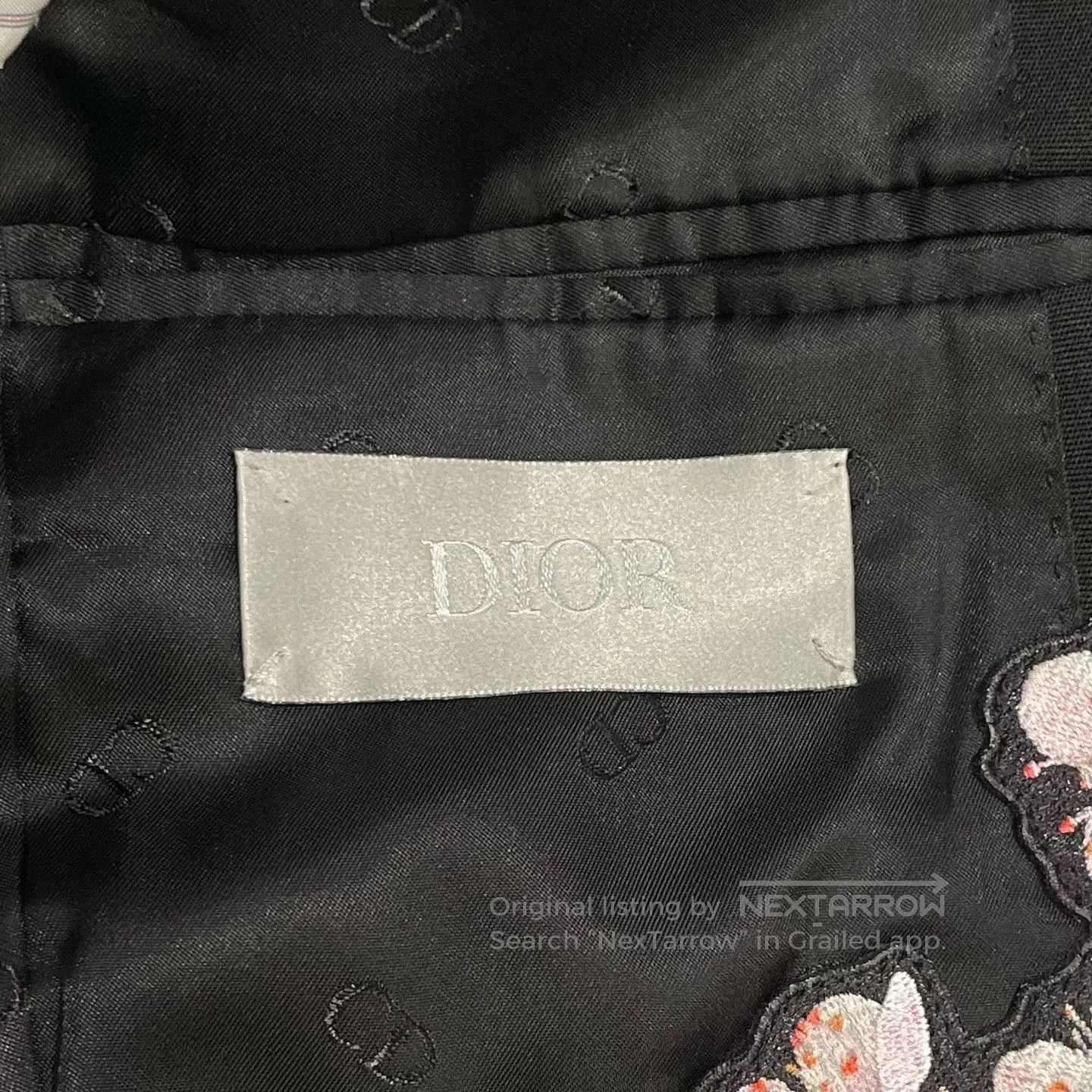 Dior Dior Black Cherry Blossom Embroidered Jacket. Size US S / EU 44-46 / 1 - 5 Thumbnail