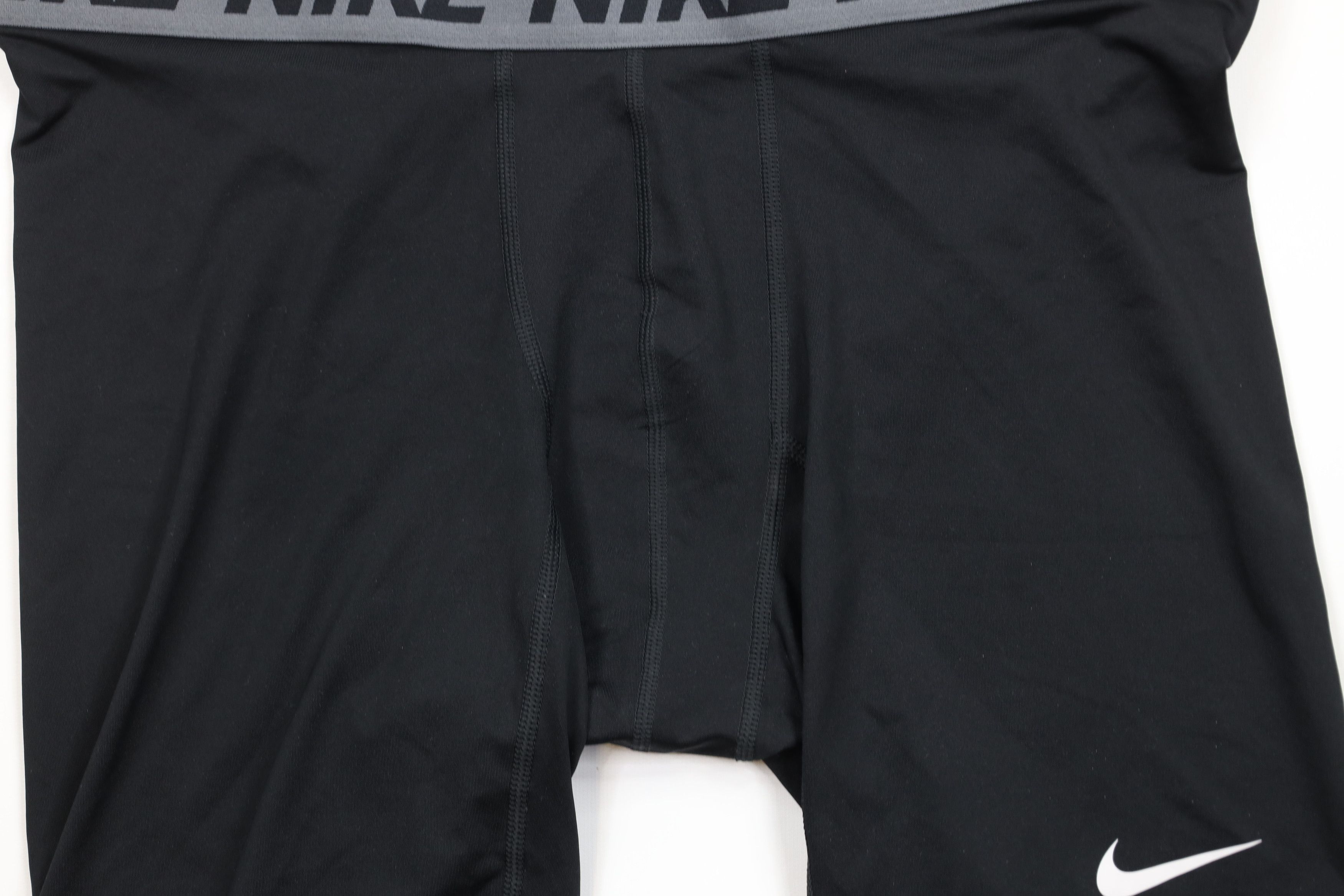 Nike × Vintage Nike Pro Compression Spandex Training Half Tights Shorts Size US 38 / EU 54 - 3 Thumbnail