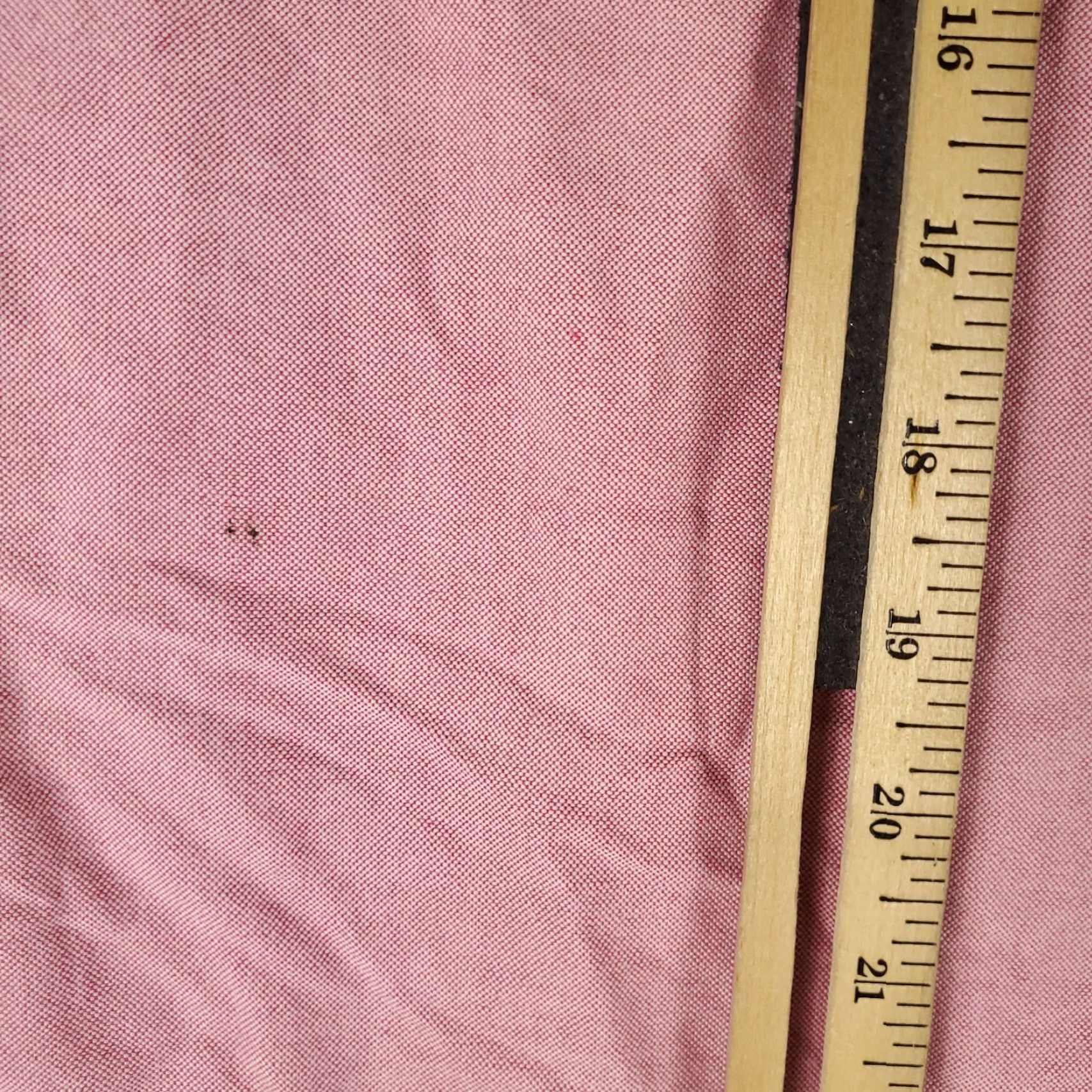 Ralph Lauren VINTAGE Ralph Lauren Shirt Mens Size 17.5 Red Pony Dress Button Up Long Sleeve - 100% Cotton, Button-Down Collar, Classic/Preppy, Mens Size 46R - 6 Thumbnail