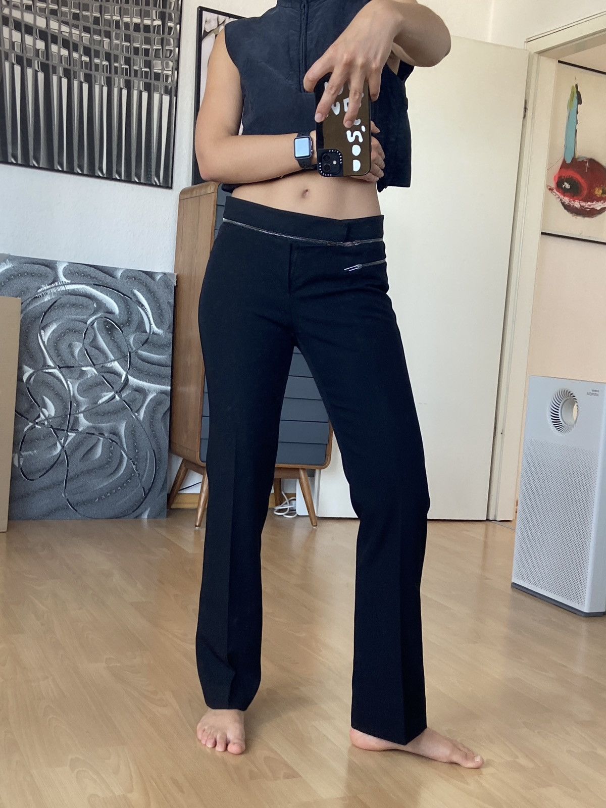 Gucci × Tom Ford Gucci Tom Ford straight pants Size 28" / US 6 / IT 42 - 3 Thumbnail