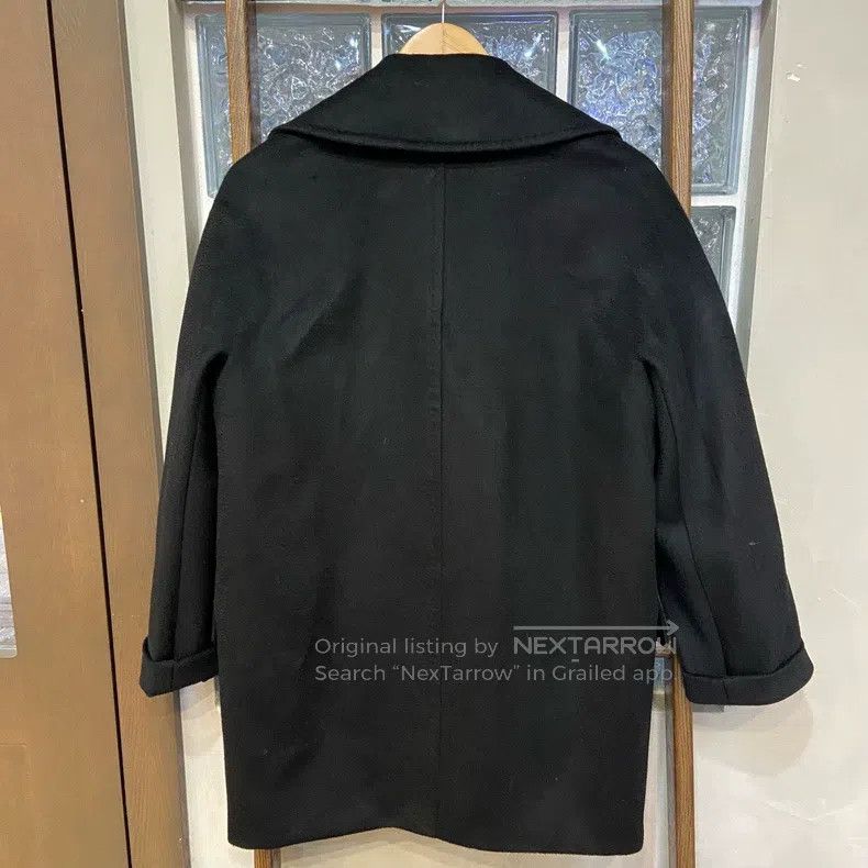 Max Mara Max Mara Black Wool Short Coat Size XXS / US 00 / IT 34 - 2 Thumbnail
