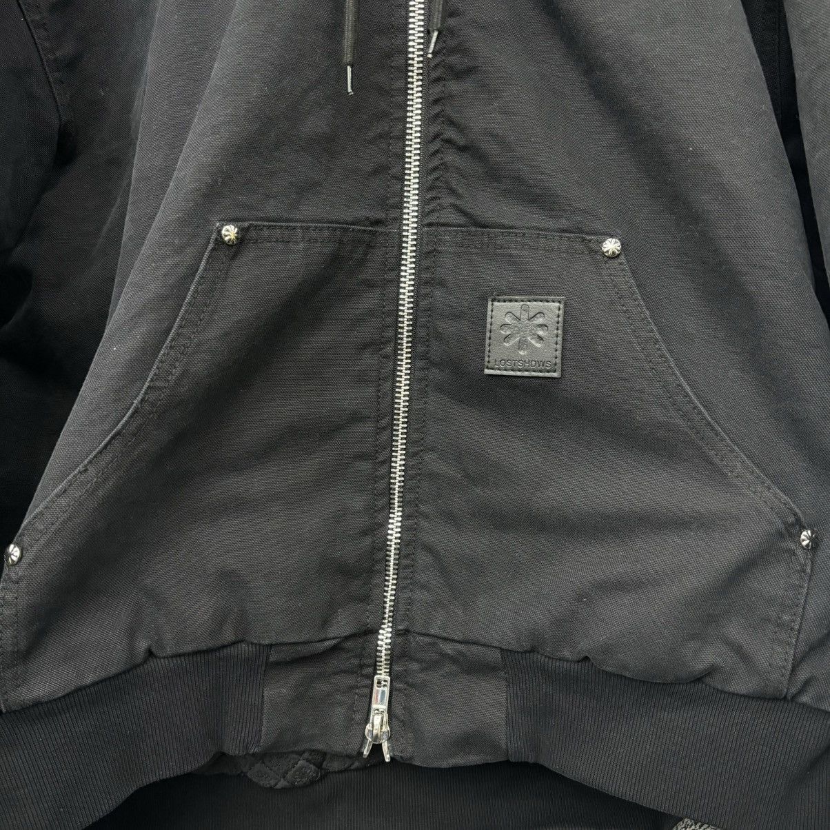 LOSTSHDWS LOSTSHDWS REVERSIBLE DETACHED OIL BLACK WORK JACKET XXL Size US XXL / EU 58 / 5 - 4 Thumbnail