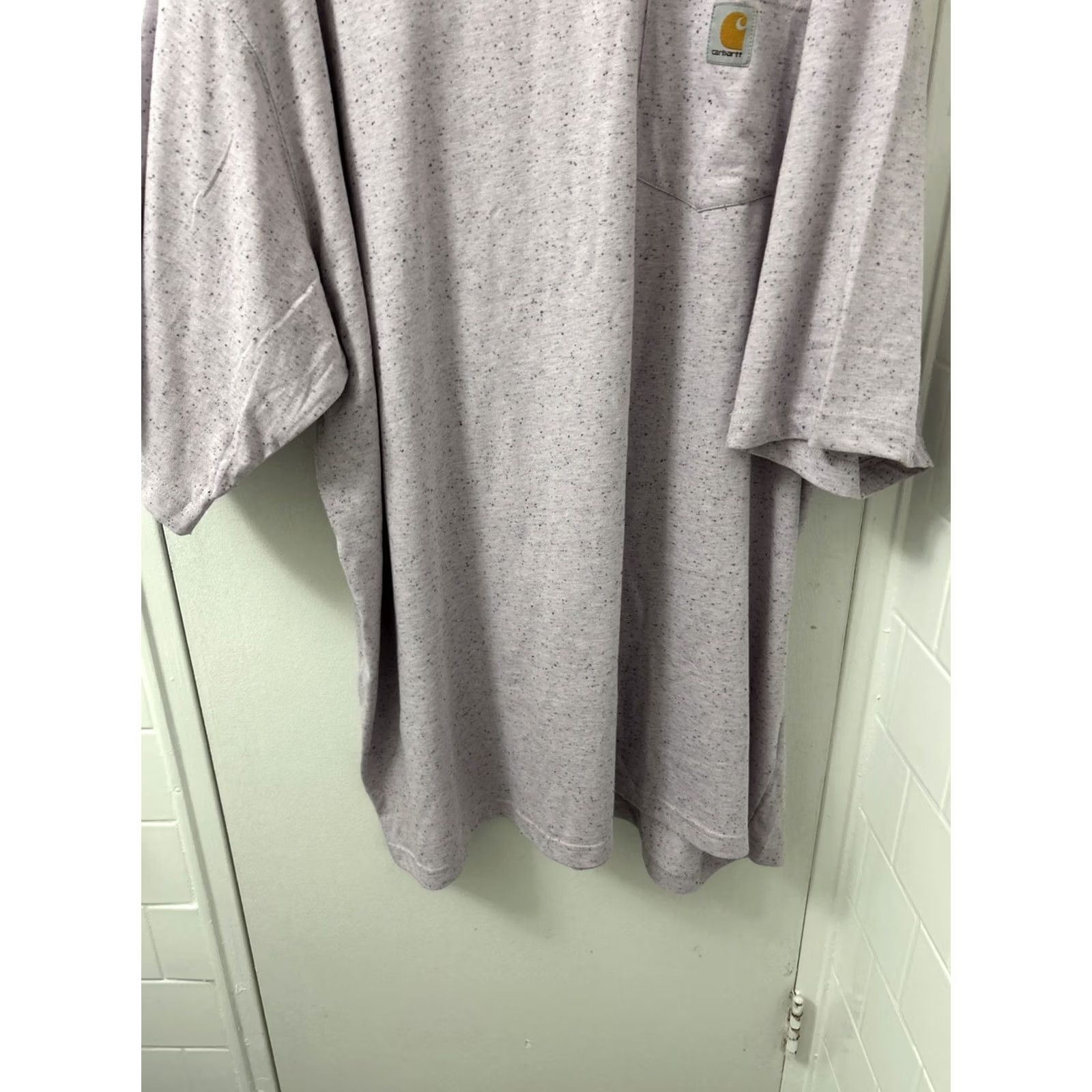 Carhartt Carhartt Shirt Mens 4XL Purple Loose Fit Speckled Pocket Heavyweight S/S K87 V39 Size US XXL / EU 58 / 5 - 3 Thumbnail