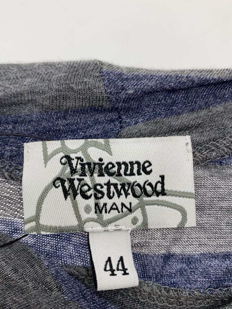 Vivienne Westwood Asymmetrical Striped Long Sleeve Tee Size US S / EU 44-46 / 1 - 4 Thumbnail