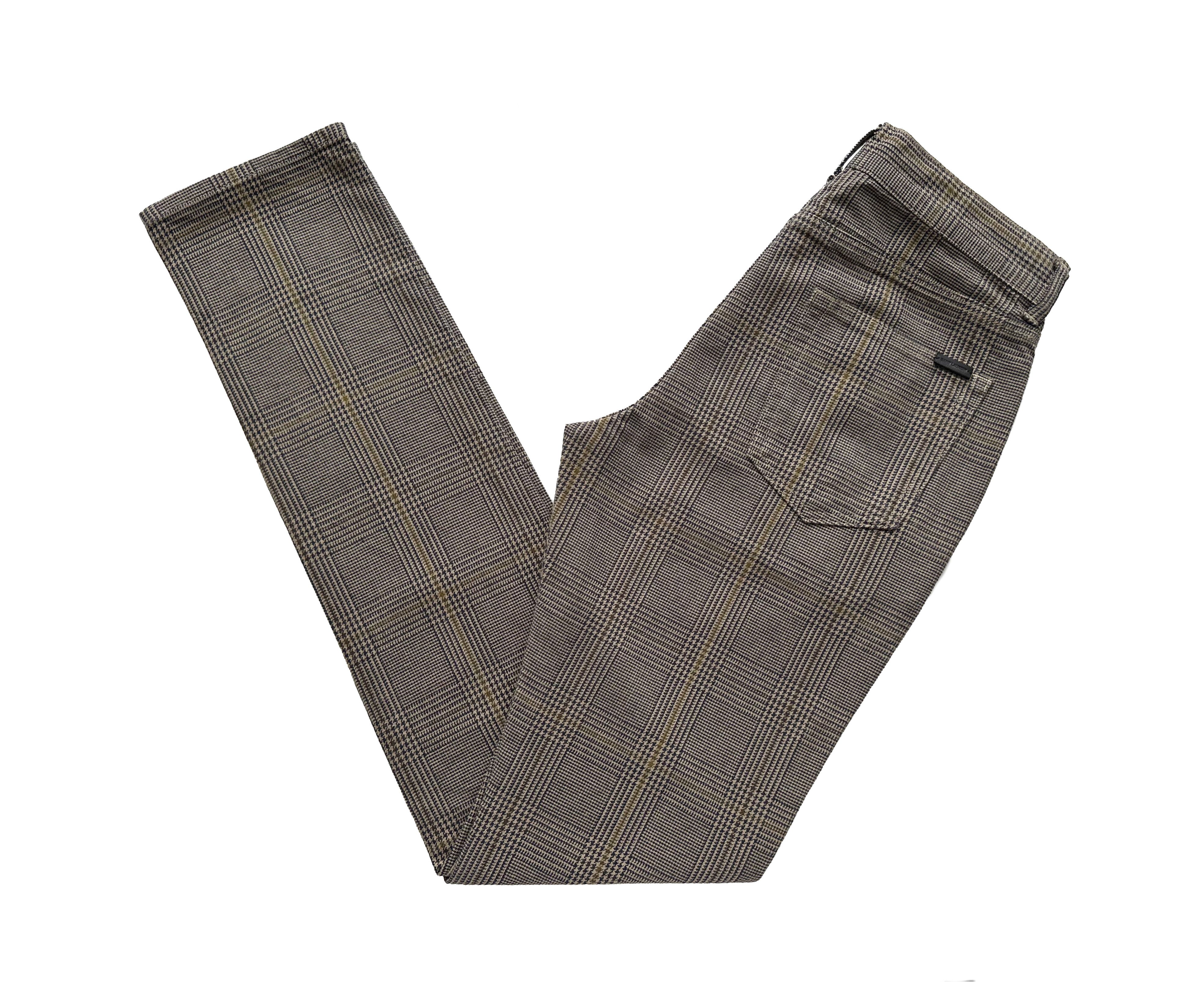 Saint Laurent Paris Saint Laurent D24 Checkered plaid pants Size US 28 / EU 44 - 3 Thumbnail