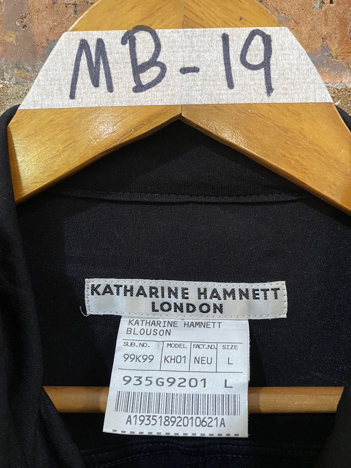 Katharine Hamnett London 🔥Made Japan Hamnett Black Multipocket Zipper Jacket Size US M / EU 48-50 / 2 - 16 Thumbnail