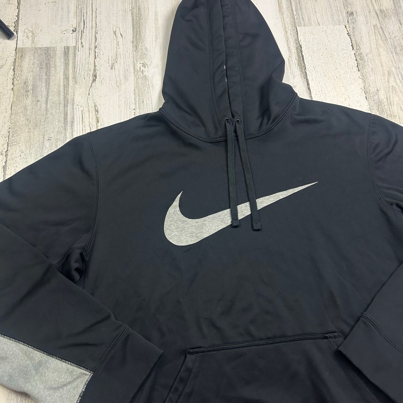 Nike Nike Therma Fit Black Hoodie Size US L / EU 52-54 / 3 - 2 Thumbnail