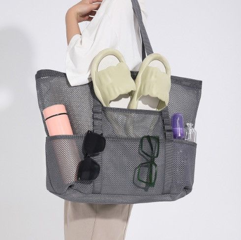 Japanese Brand Huskycat Multipocket mesh tote Size ONE SIZE - 1 Thumbnail