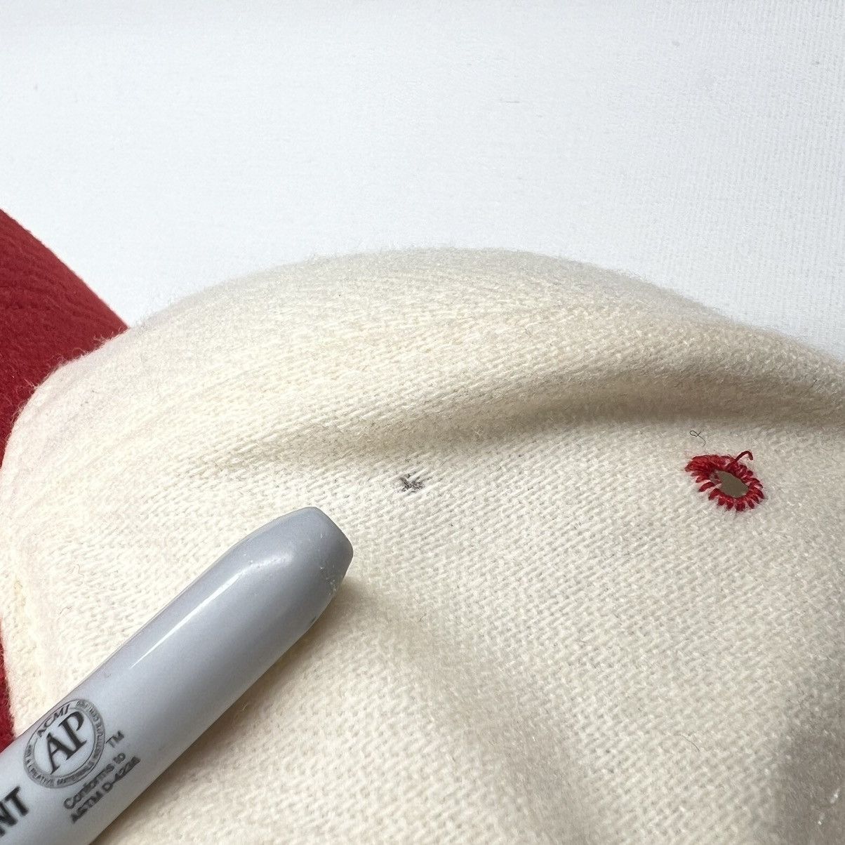 Vintage VTG Rutgers Hat 7 5/8 Red Legacy Merch Athletic Sport 90s Size ONE SIZE - 10 Thumbnail