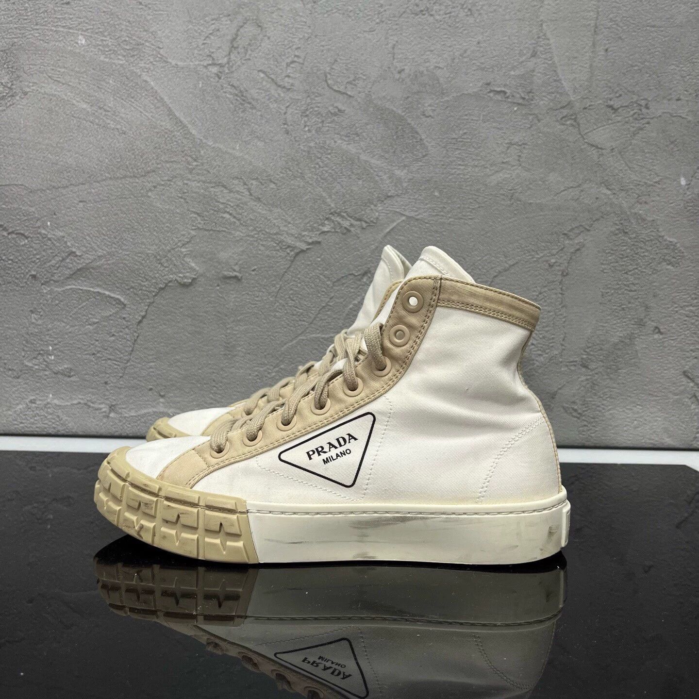 Prada PRADA High-Top Cracker 39 95 New Size US 6 / EU 39 - 4 Thumbnail