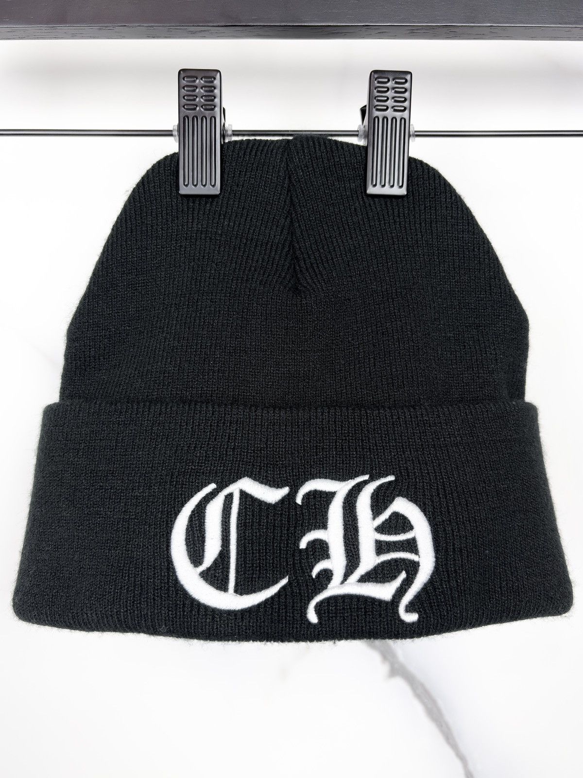 Chrome Hearts Chrome hearts horseshoe ch plus logo wool beanie