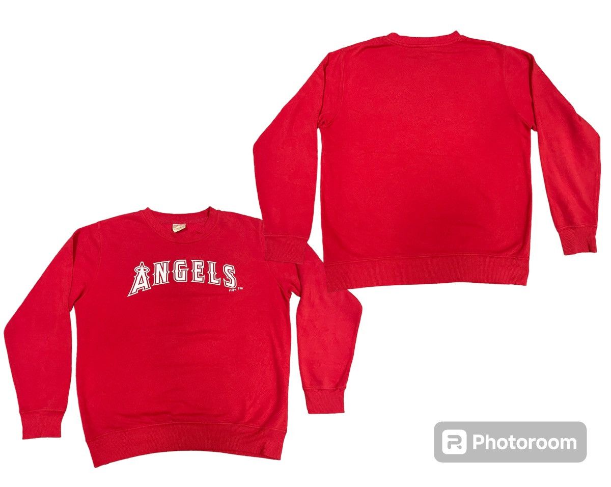 MLB × Vintage Y2K LOS ANGELAS ANGELS CREWNECK Size US L / EU 52-54 / 3 - 1 Thumbnail