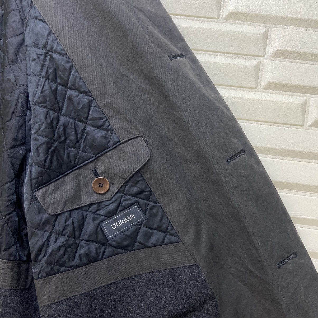 Japanese Brand Japanese Brand Durban Yohji Yamamoto Long Coat Size US L / EU 52-54 / 3 - 15 Thumbnail