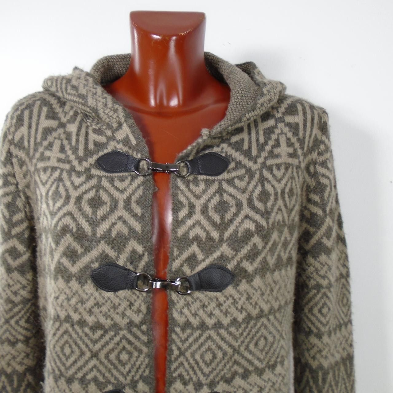 Vintage Women's Cardigan Italy Moda. Brown. M. Used. Very good Size M / US 6-8 / IT 42-44 - 5 Thumbnail