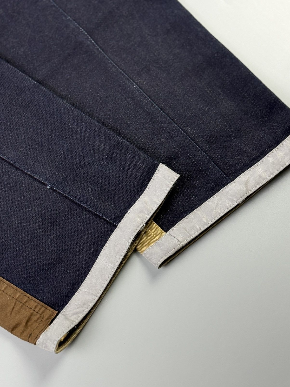 Junya Watanabe Junya Watanabe MAN - A/W18 - Reconstructed Denim Pants Size US 31 - 14 Thumbnail