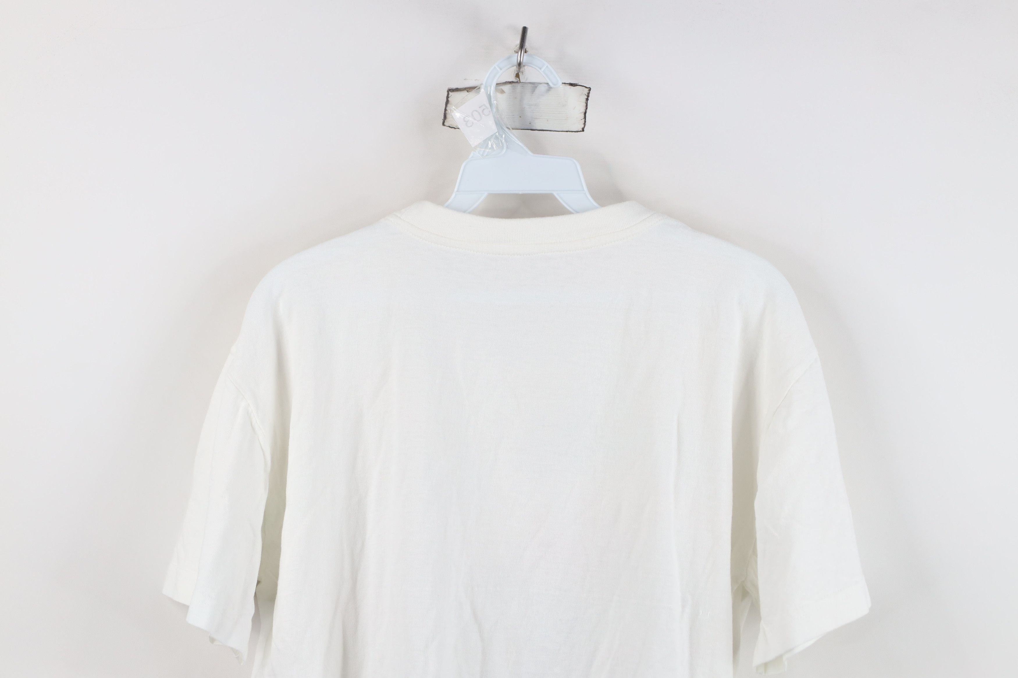 Vintage Vintage 90s Streetwear Short Sleeve T-Shirt White Cotton Size US S / EU 44-46 / 1 - 10 Thumbnail
