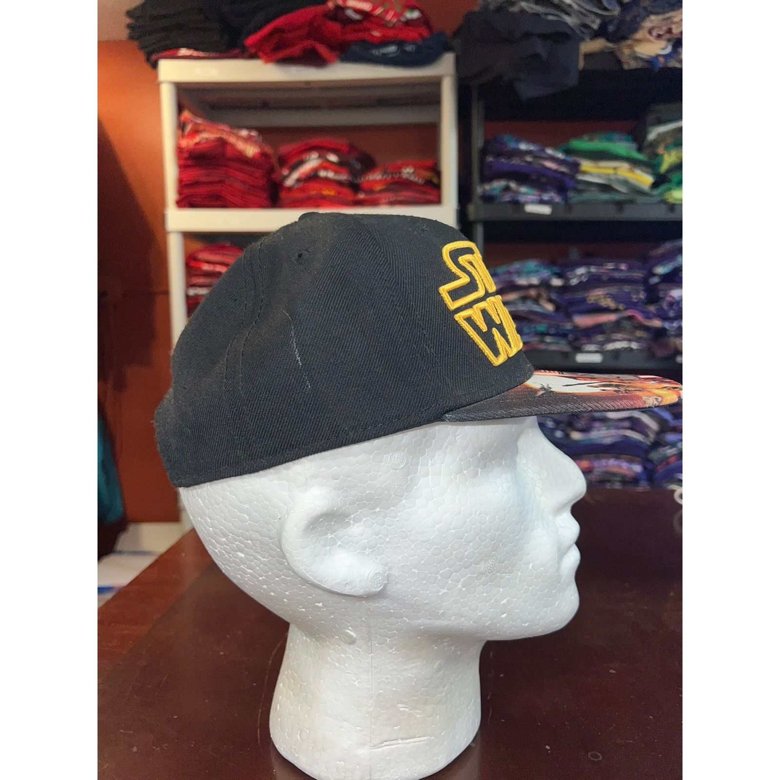 Star Wars Star Wars Hat Bioworld Merch Movie Promo Black Graphic Cap Size ONE SIZE - 5 Thumbnail