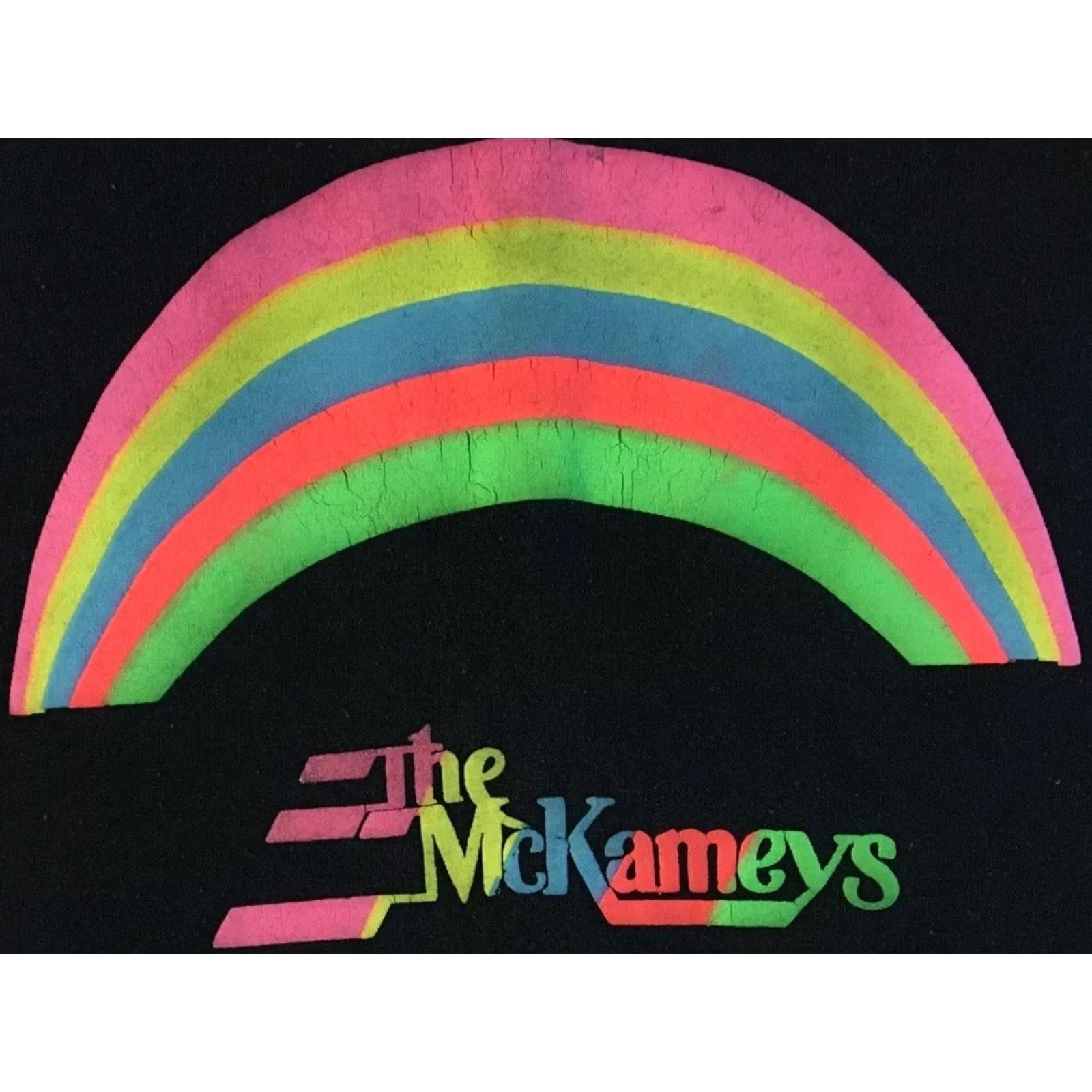Vintage VINTAGE 90s The McKameys Gospel Band Rock Hoodie M Black 70s 80s 90s Concert Music Mens Size US M / EU 48-50 / 2 - 2 Thumbnail