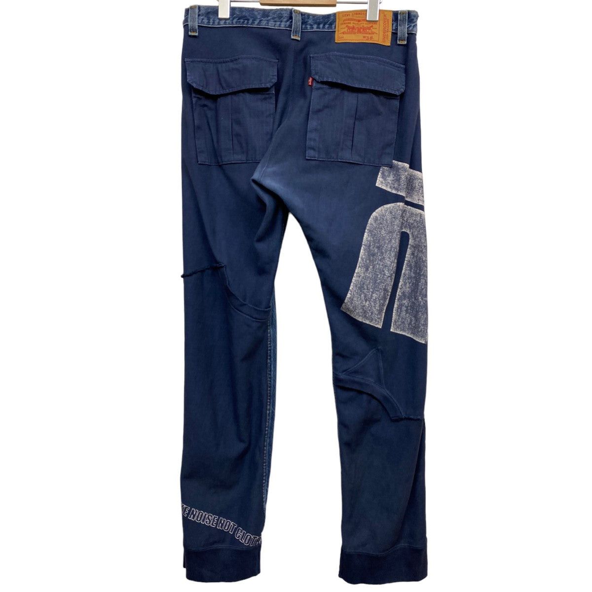 Undercover Undercover 22AW Docking Docking Denim Sweat Pants Size US 35 - 7 Thumbnail