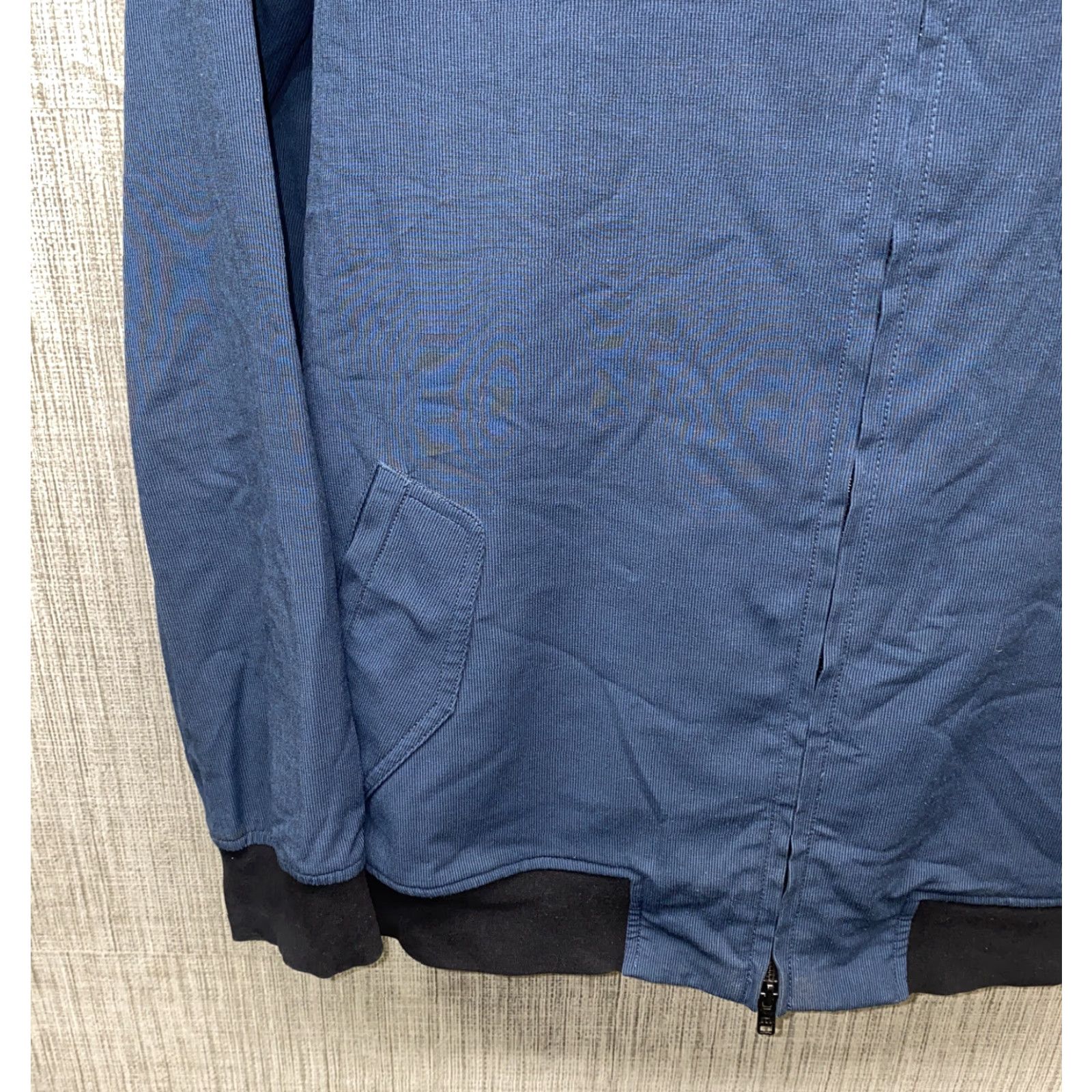 TravisMathew Travis Mathew Mens Jacket Full Zip Size L Blue Polyester Blend Regular Solid Coat? Size US L / EU 52-54 / 3 - 4 Thumbnail