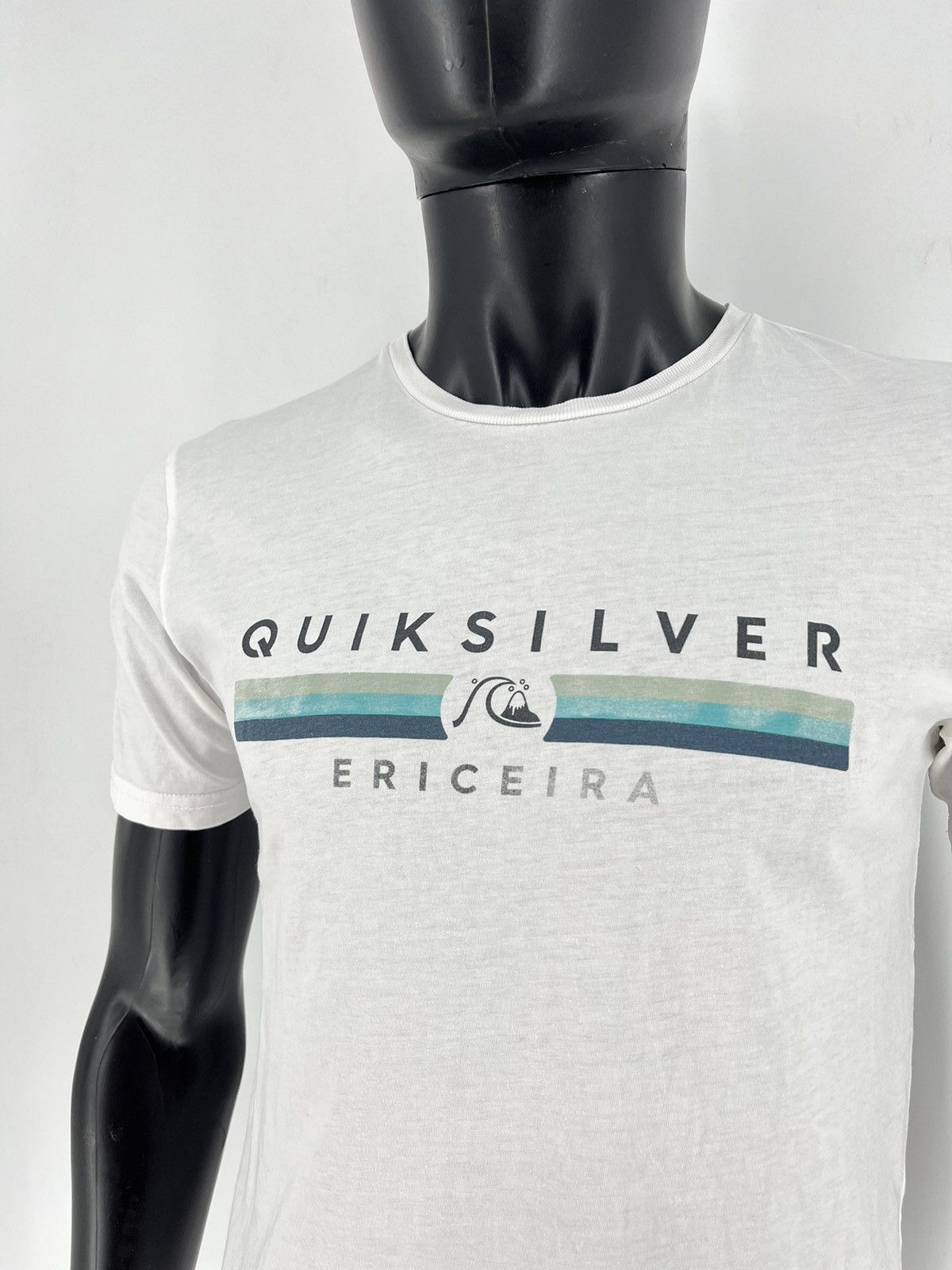 Quiksilver Vintage Quiksilver Ericeira TShirt White Surf Skateboard y2k Size US XS / EU 42 / 0 - 6 Thumbnail
