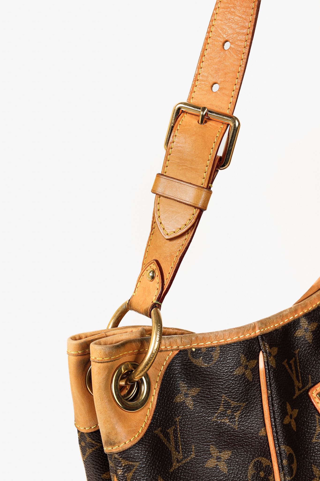 Louis Vuitton Louis Vuitton Galliera Brown Monogram Hobo Bag Size ONE SIZE - 6 Thumbnail