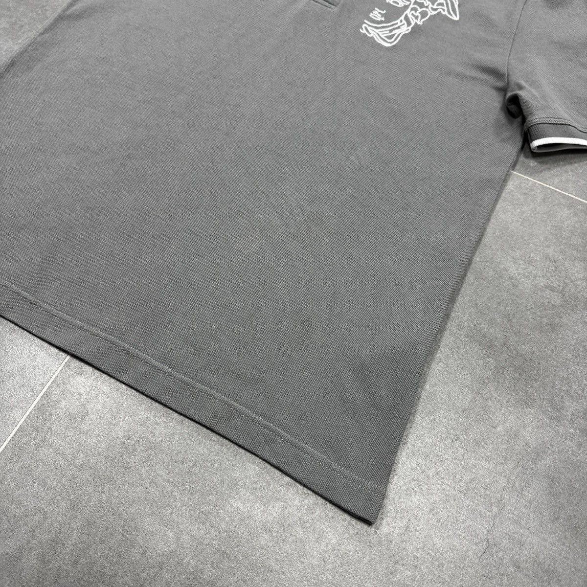 Versace Versace Collection Embroidered Medusa Head Logo Polo Slim Size US M / EU 48-50 / 2 - 5 Thumbnail