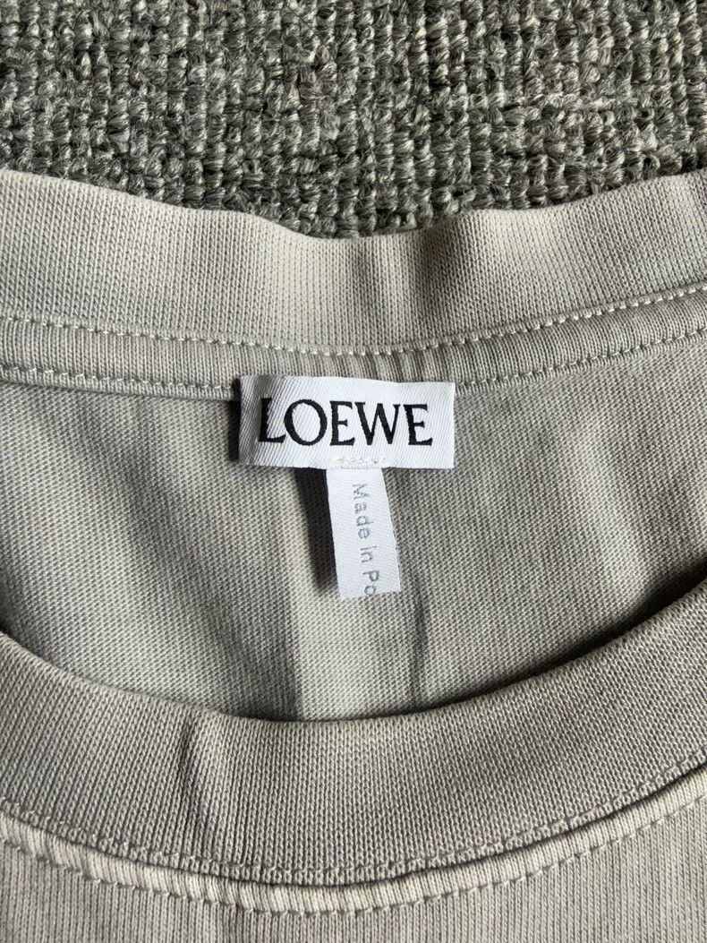 Loewe LOEWE Loose cotton printed T-shirt Size US L / EU 52-54 / 3 - 3 Thumbnail