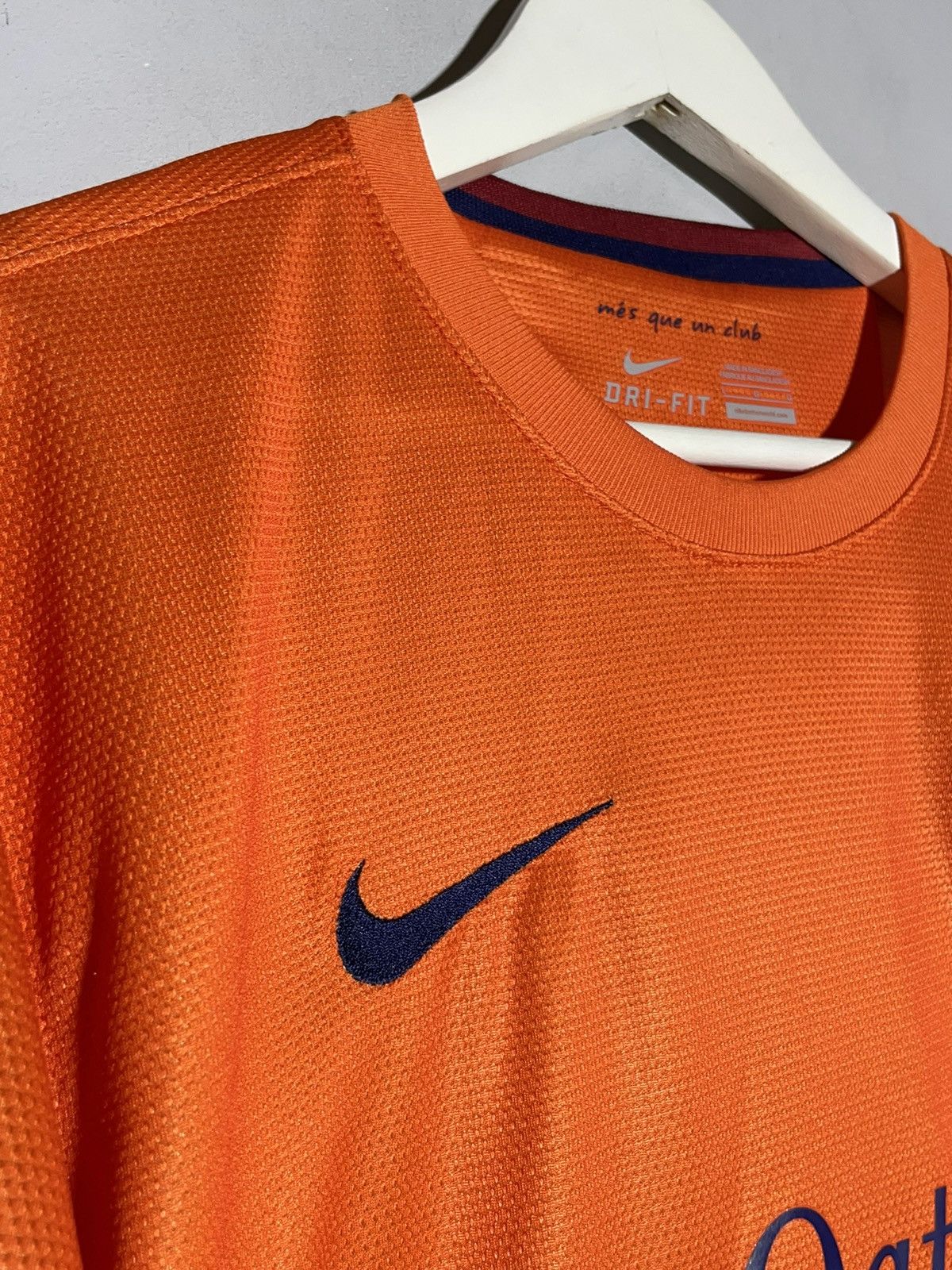 Nike F.C Barcelona Nike 2012/13 Away Y2k Football Shirt Size US XL / EU 56 / 4 - 5 Thumbnail