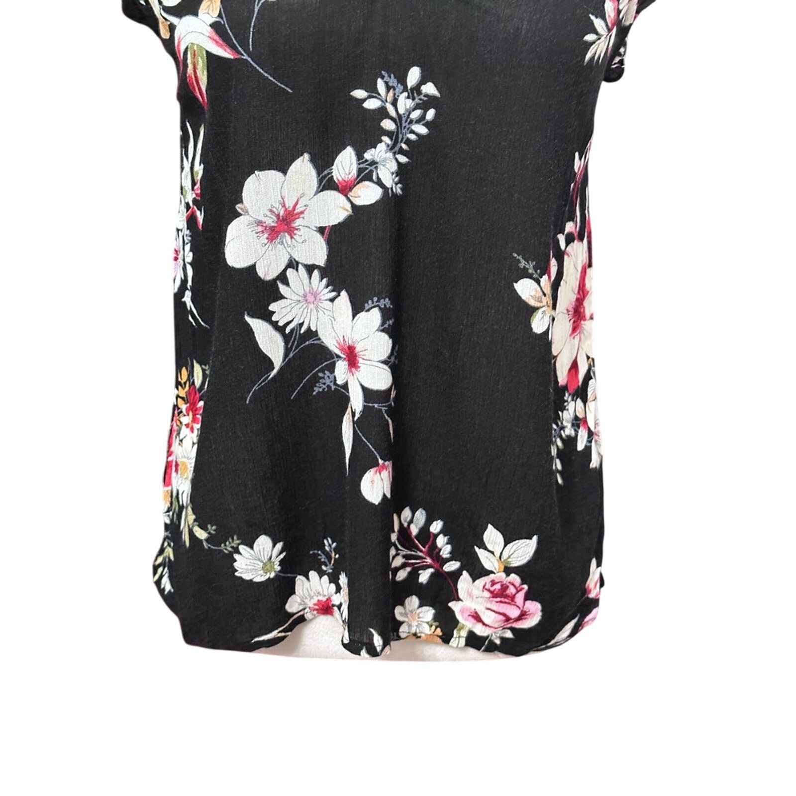 Other Gibson Look Tank Top Ruffle Floral Multicolor Women's S NWOT Size S / US 4 / IT 40 - 3 Thumbnail