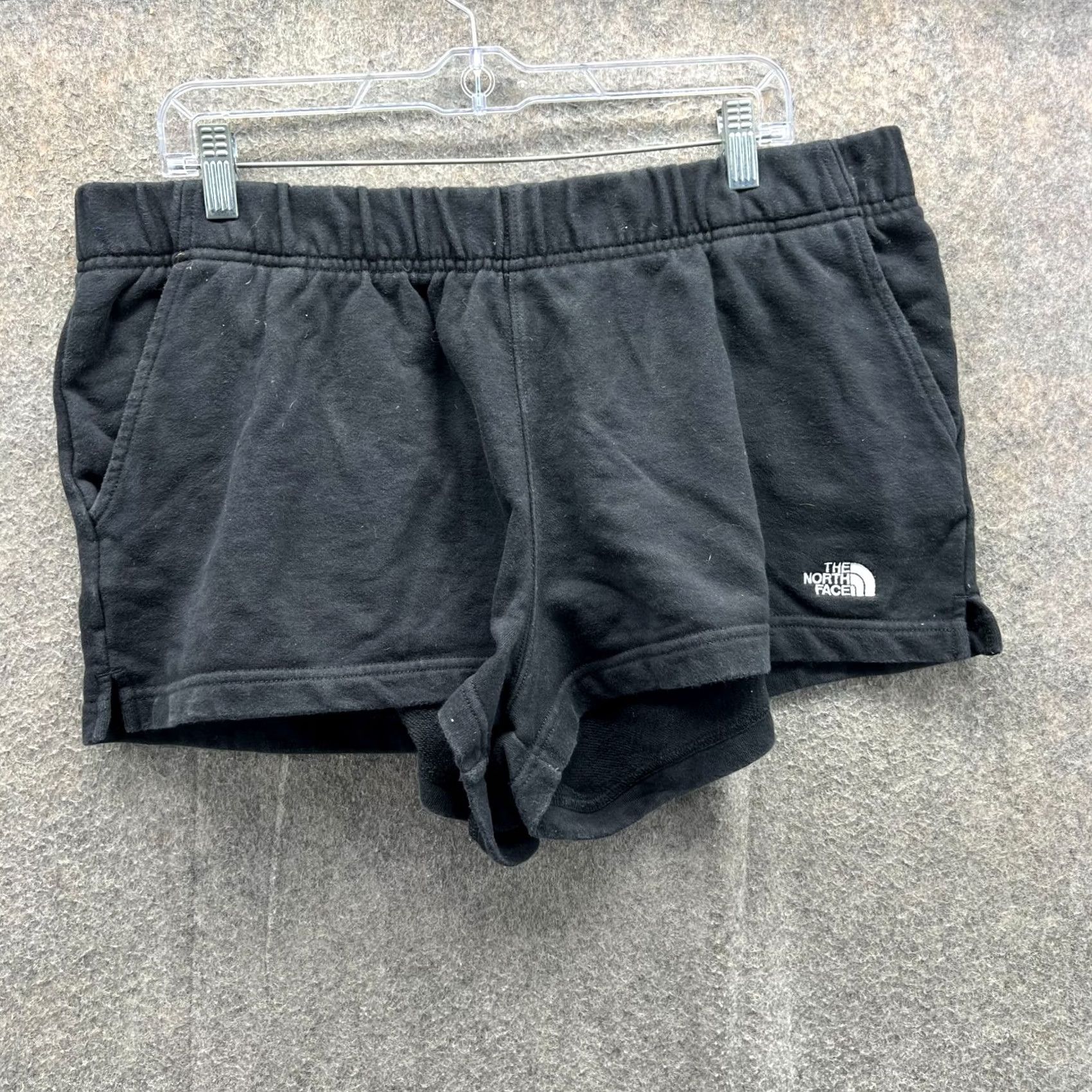 The North Face The North Face Shorts Women Small Black Fleece Lounge Casual Athletic Pull-On Size 28" / US 6 / IT 42 - 2 Thumbnail