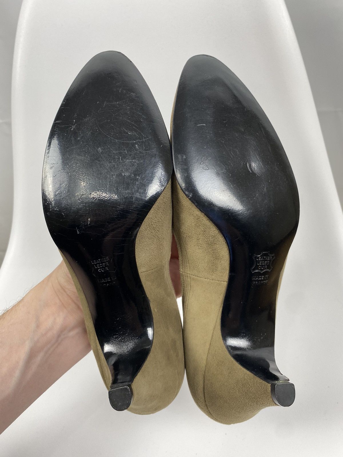 Christian Dior Monsieur × Vintage Christian Dior Souliers Suede Pumps Vintage size EU8,5 Size US 9.5 / IT 39.5 - 9 Thumbnail