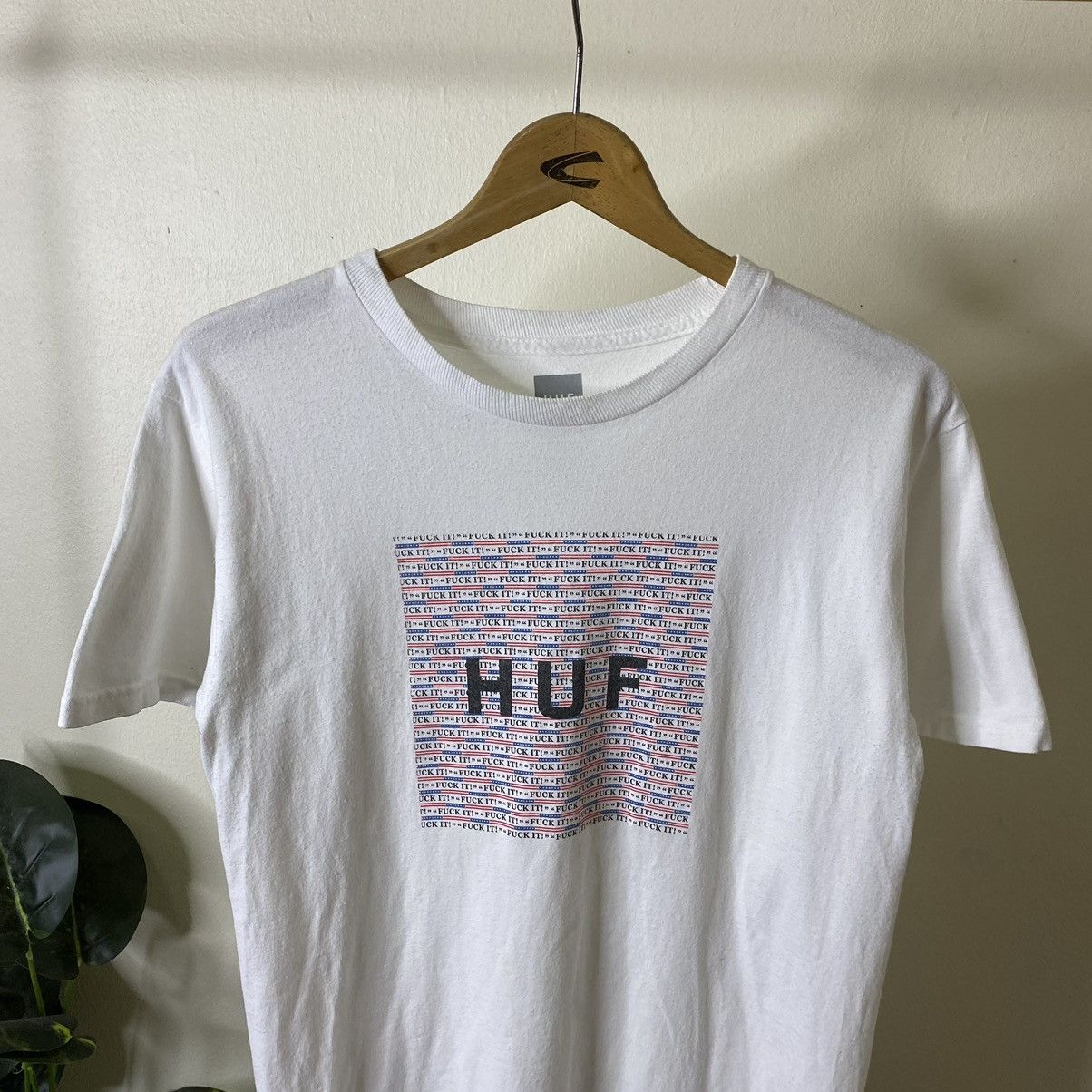 Huf Huf Skateboard Fuck It Box Logo Skater Tee Size US S / EU 44-46 / 1 - 2 Thumbnail