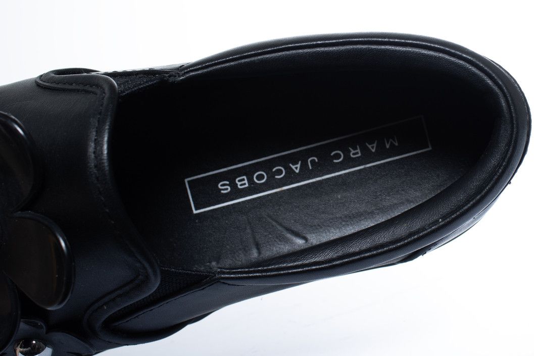 Marc Jacobs Marc Jacobs, Floral slip on sneakers in black Size US 9 / IT 39 - 8 Thumbnail