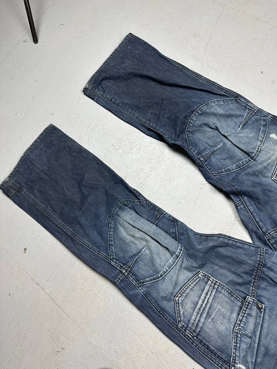 G-Star Vintage pants G Star Raw y2k denim flared baggy Cargo Size US 36 / EU 52 - 4 Thumbnail