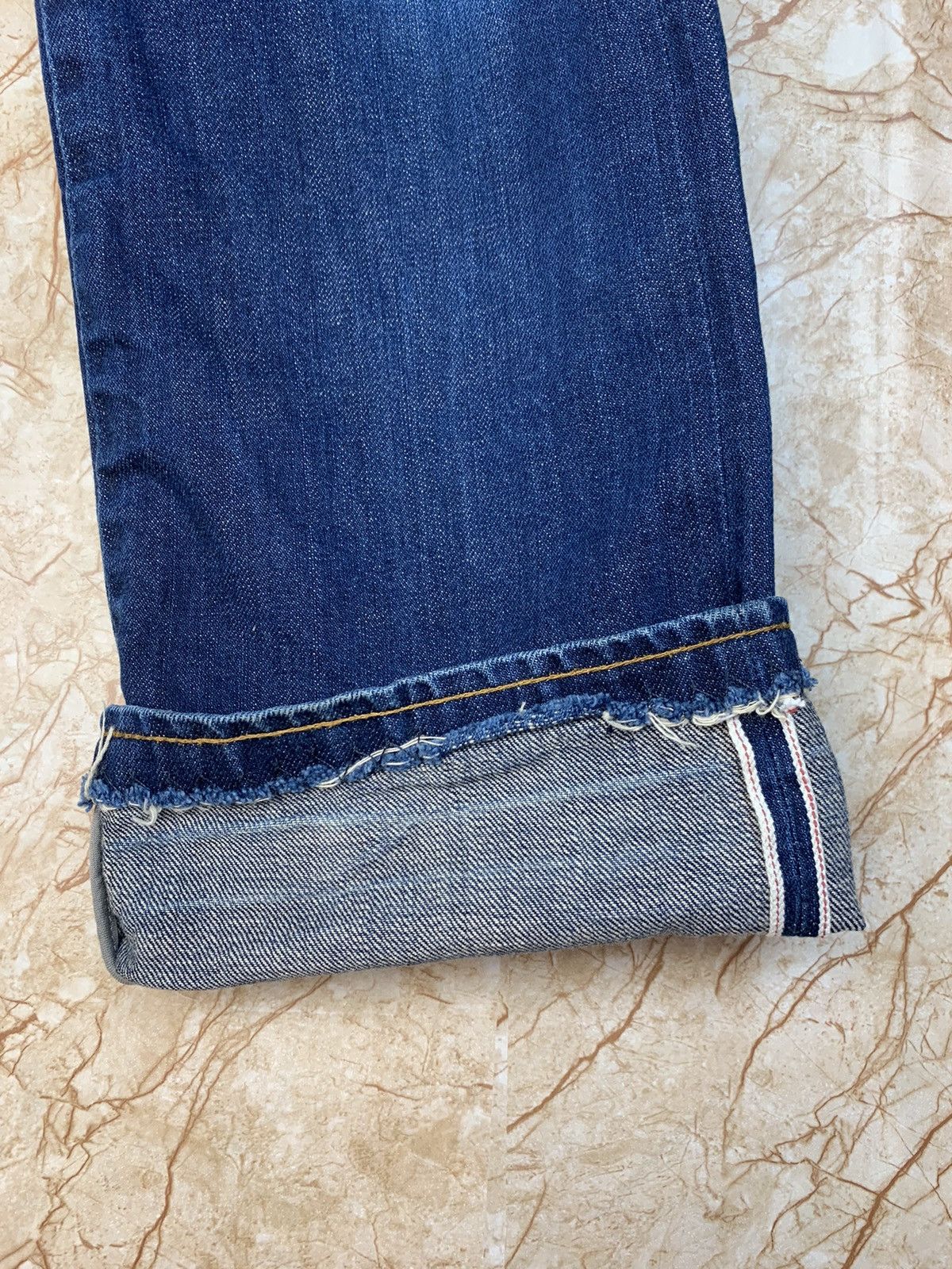 G-Star Lumber Narrow Handcrafted Buckle Back Selvedge Denim Jeans Size US 31 - 6 Thumbnail