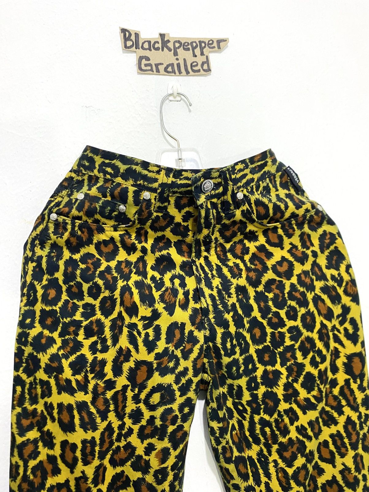 Versace Jeans Couture Versace Jeans Couture Leopart Pants italy Size US 29 - 2 Thumbnail