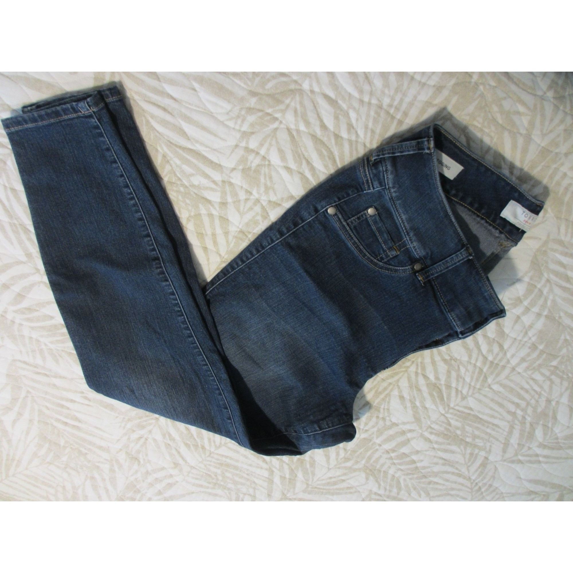 Torrid TORRID JEGGING BLUE JEANS 16 REGULAR VERY GOOD CONDITION Size 38" / US 16 / IT 52 - 2 Thumbnail