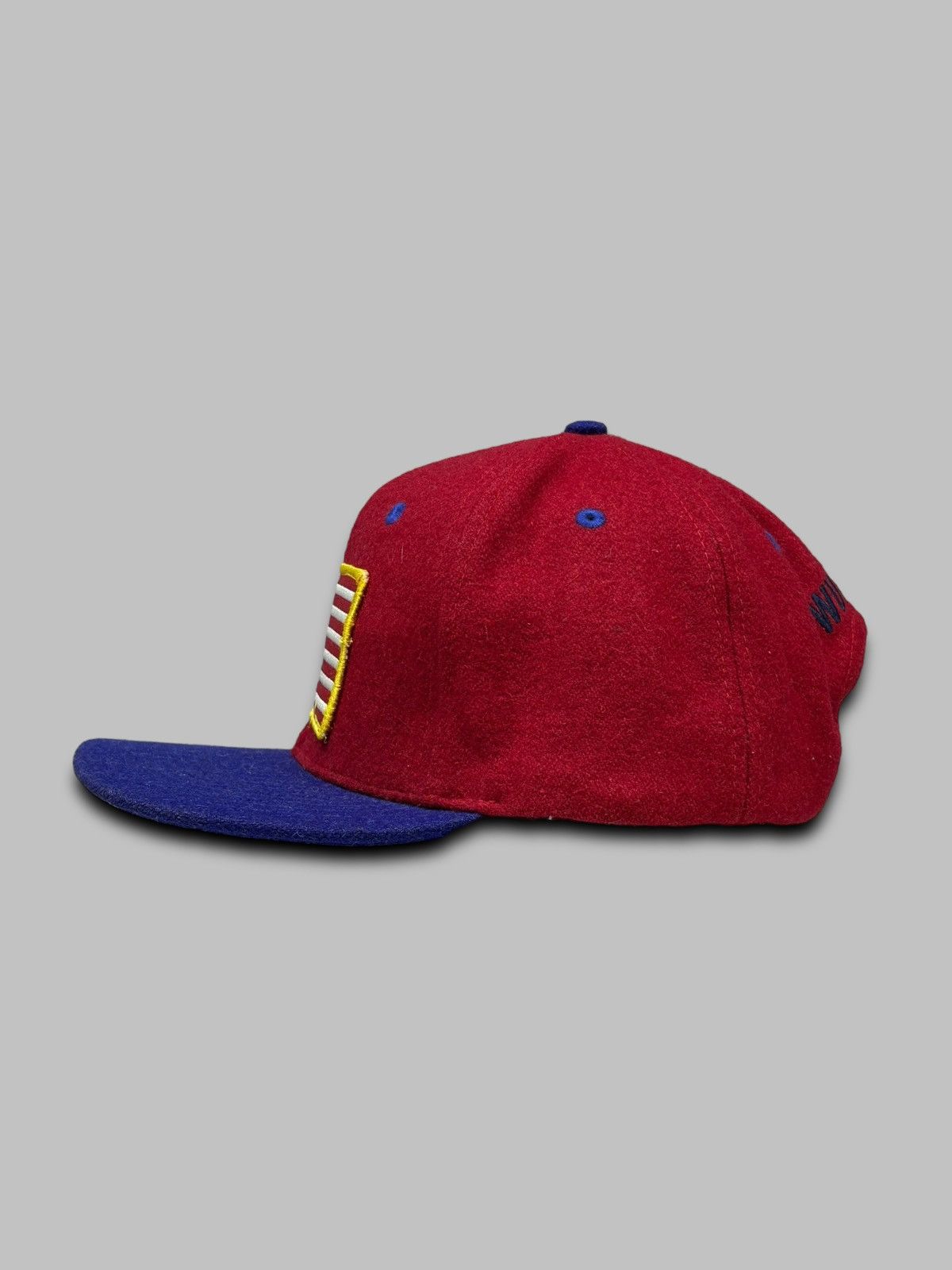 Wu-Tang Clan 🔥 VINTAGE THE WU TANG BRAND LIMITED OG USA FLAG WOOL CAP HAT Size ONE SIZE - 3 Thumbnail